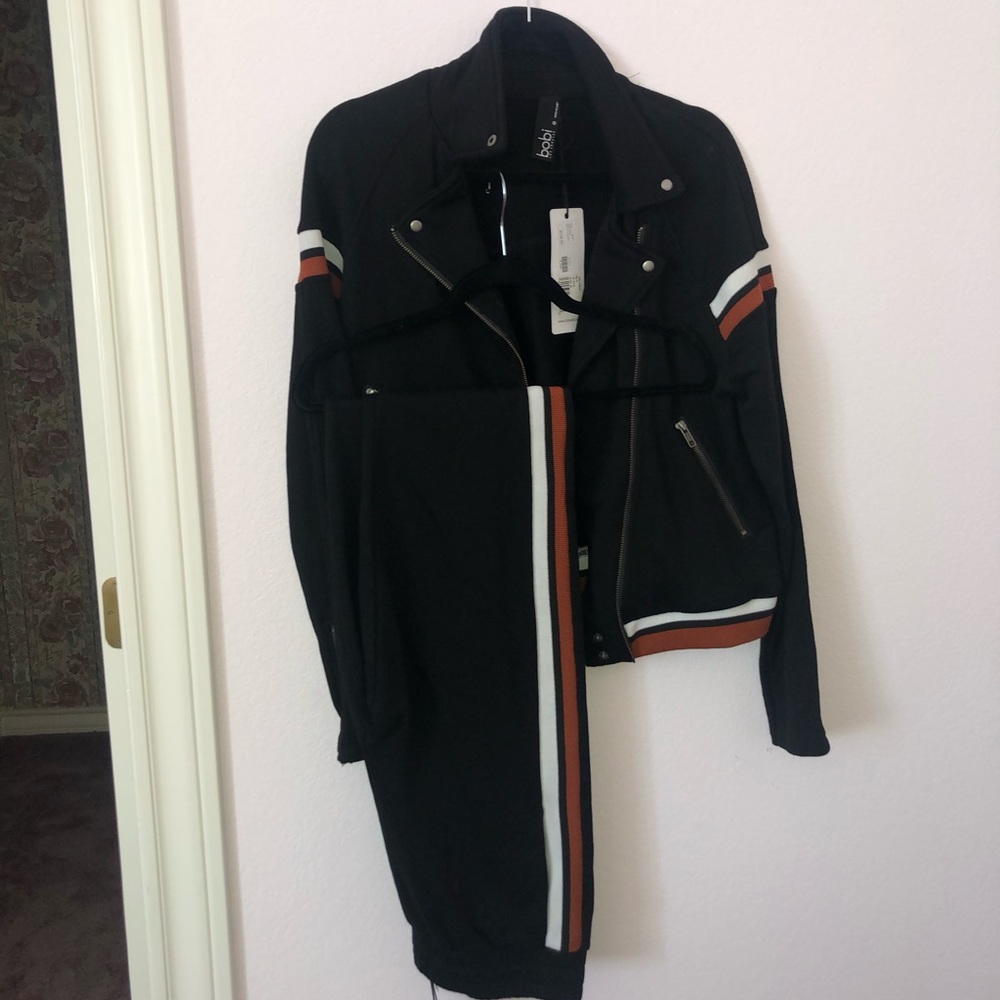 Bobi Track set Jacket + Pants size M - NWT